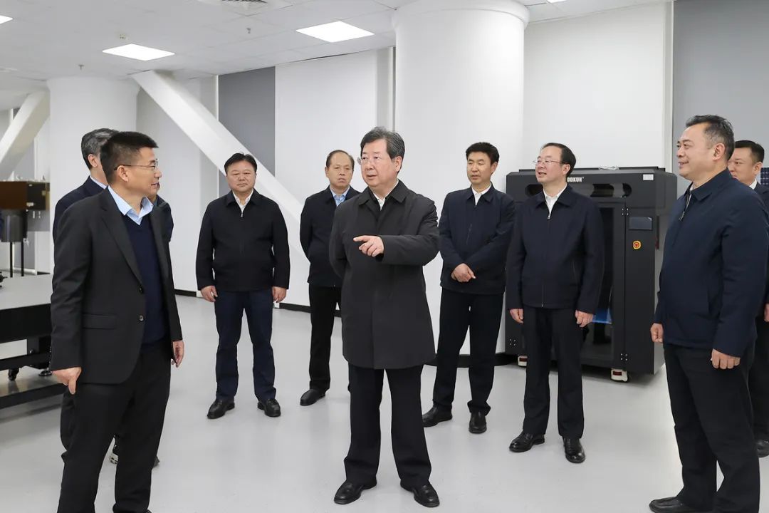 樓陽生到省科學院、中原科技城調研